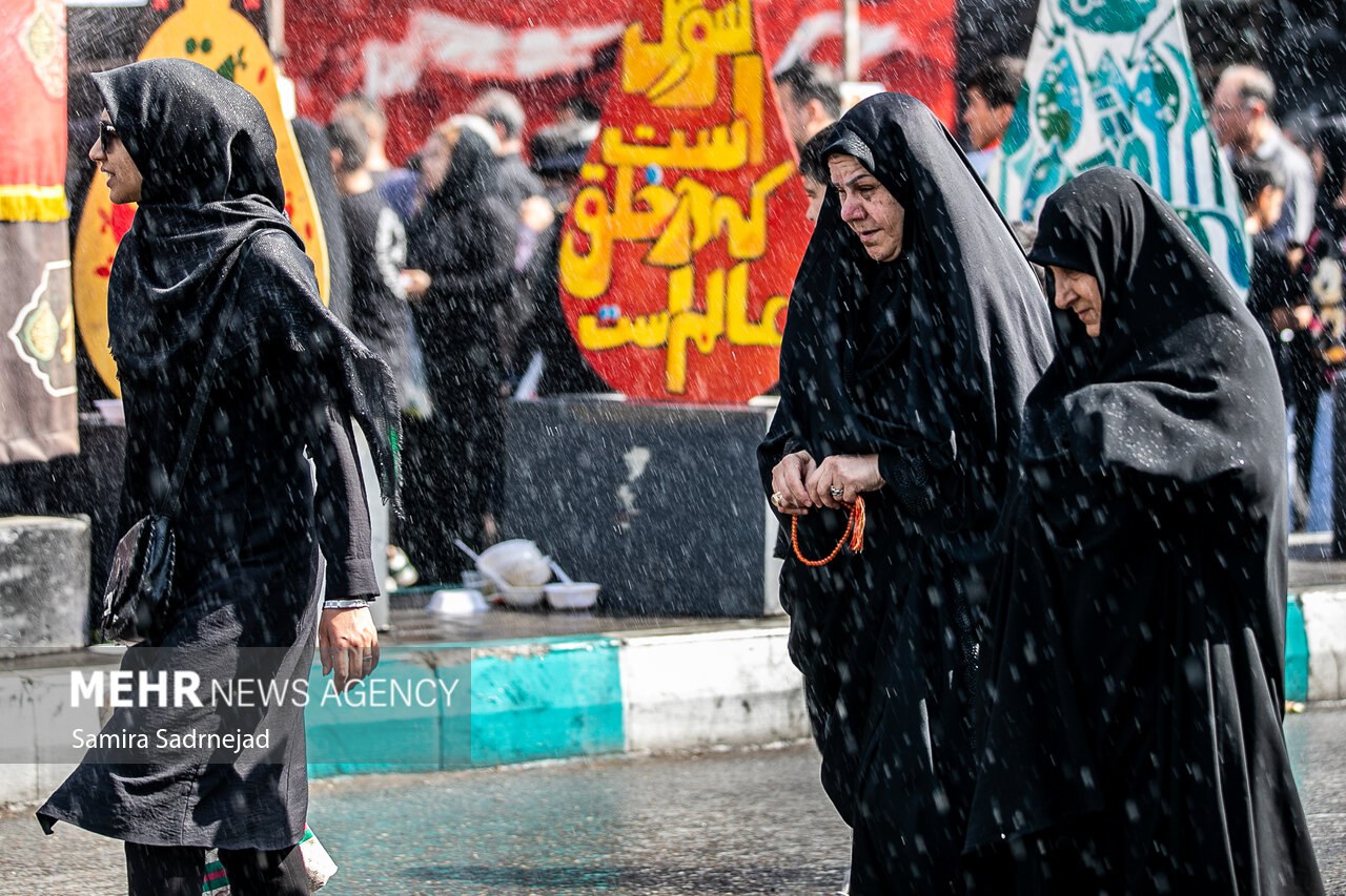  مراسم پیاده‌روی جاماندگان اربعین حسینی (ع) در تهران