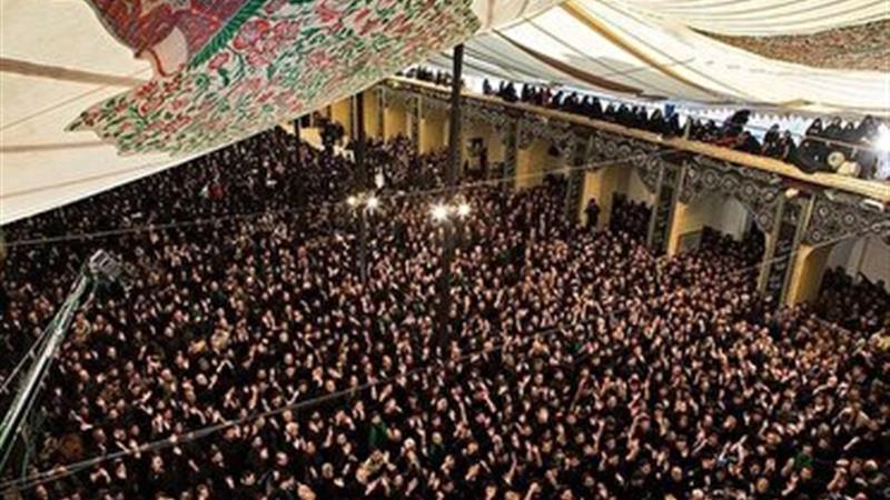 یزد غرق در ماتم اربعین حسینی