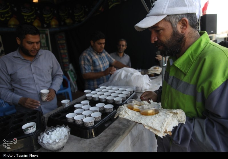 عبور زائران اربعین حسینی از مرز تمرچین