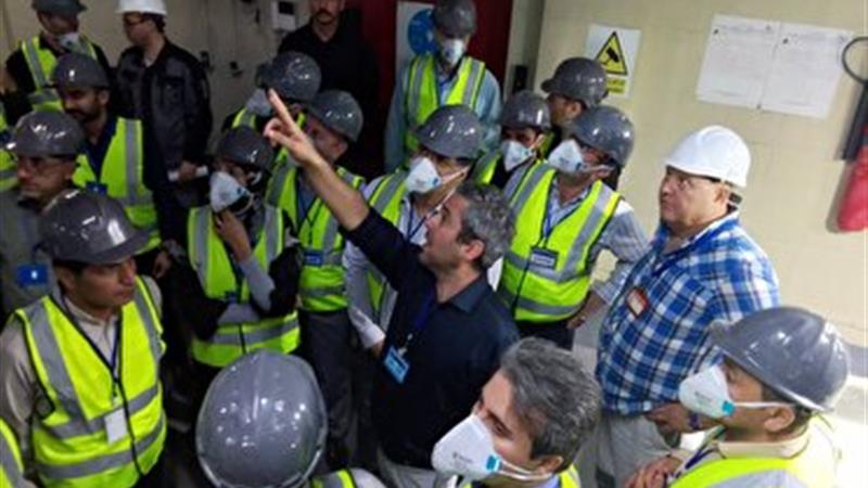 بازدید مسئولان وزارت بهداشت و دانشگاه علوم پزشکی کردستان از معدن طلای زرکوه قروه