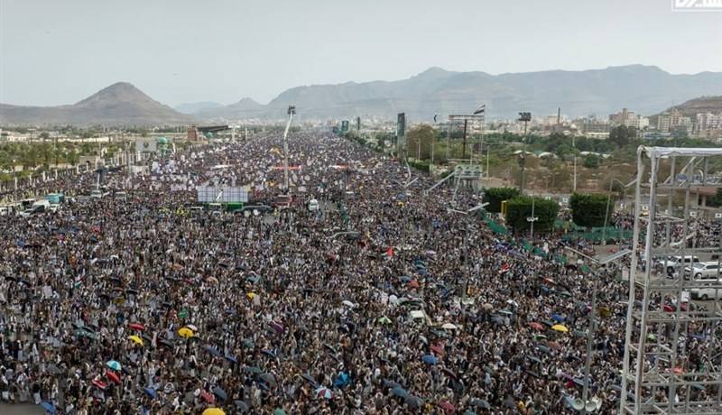 بیانیه تظاهرات باشکوه صنعاء: یمن هرگز از فلسطین دست نخواهد کشید