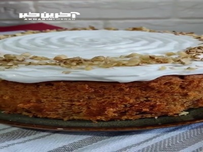 طرز تهیه اسفنجی‌ترین کیک هویج و گردو