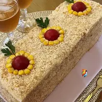 کیک مرغ مجلسی بی‌نظیر