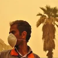 سرعت طوفان گردوخاک سیستان ۱۲۰ کیلومتر رسید