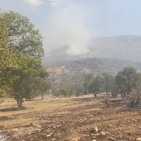  آتش‌سوزی در مناطق سبزکوه و ارمند