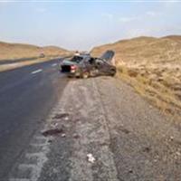 واژگونی خودرو نرسیده به حسن‌آباد