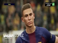 چهره بازیکنان بارسلونا در بازی efootball 26