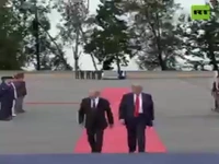 پرواز جنگنده‌ها توجه ترامپ و پوتین را جلب کرد 
