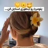 گیره پلومریا رو اینجوری استایل کن