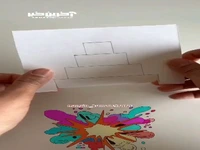 ⁨ بیایید با هم کارت تبریک سه بعدی درست کنیم