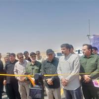 مسیر ترانزیتی ـ پدافندی مرز مهران به بهره‌برداری رسید