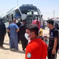 سانحه رانندگی برای اتوبوس حامل زائران ایرانی در عراق؛ ۴۳ نفر مصدوم شدند
