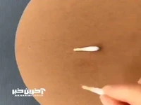 کاردستی با گوش پاکن و خمیر