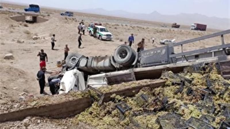 یک جان باخته در محور اصفهان به دلیجان