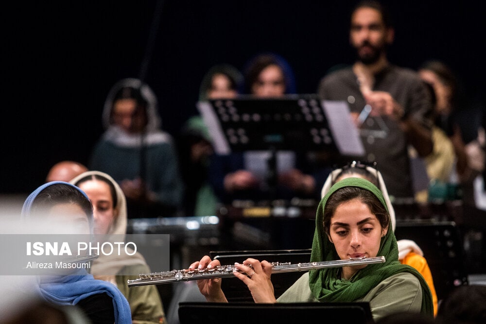  تمرین ارکستر سمفونیک تهران