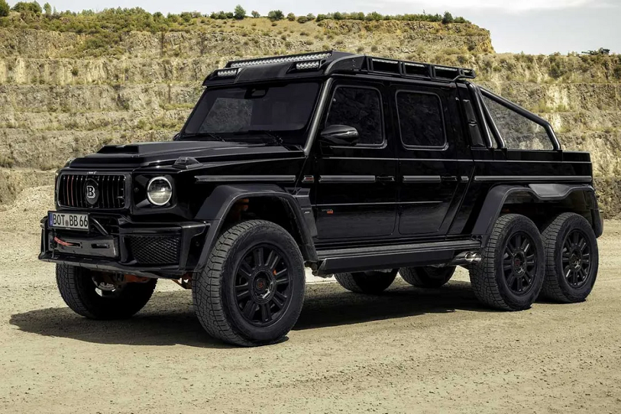 معرفی برابوس XLP800 6x6، تبدیل مرسدس G63 به هیولای شش چرخ