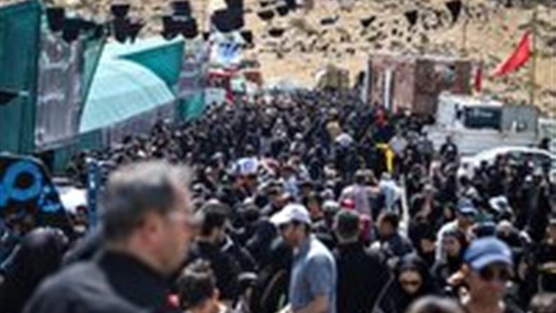خدمات‌رسانی هلال‌احمر زنجان به ۲۸۰ عزادار مراسم جاماندگان اربعین