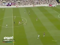 گل سوم تاتنهام به برنلی توسط جانسون