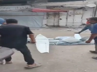 مردم غزه یک پهپاد اسرائیلی را به غنیمت گرفتند