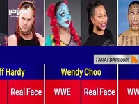 چهره کشتی‌گیران WWE بدون گریم‌های سنگین همیشگی؛ با حضور بوگی‌من، استینگ، آسکا و جف هاردی
