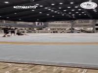 چالش پنالتی زدن بازیکنان تیم ملی کشتی آزاد با توپ بسکتبال!