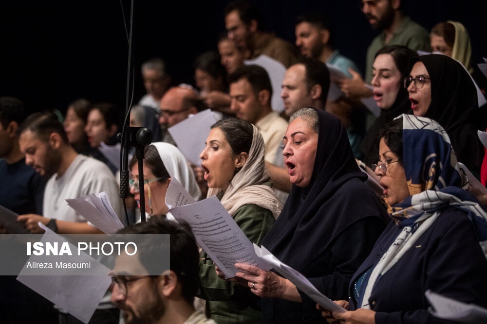 تمرین ارکستر سمفونیک تهران