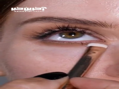 آرایش چشم طلایی مخصوص روزهای داغ تابستان