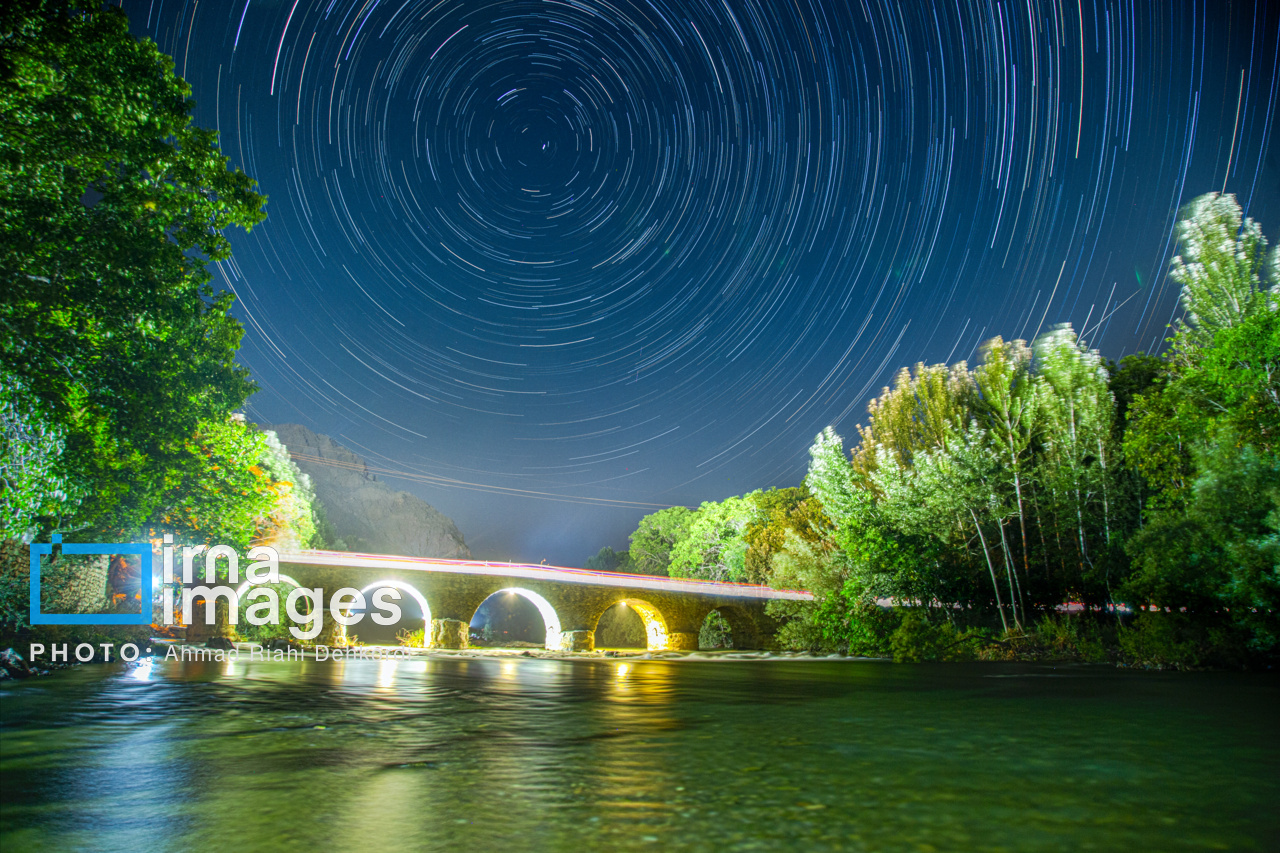 عکس/ بارش شهابی برساوشی