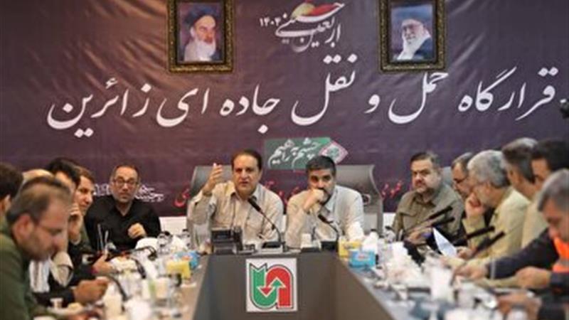 فعالیت شبکه حمل و نقل اربعین تا بازگشت کامل زائران