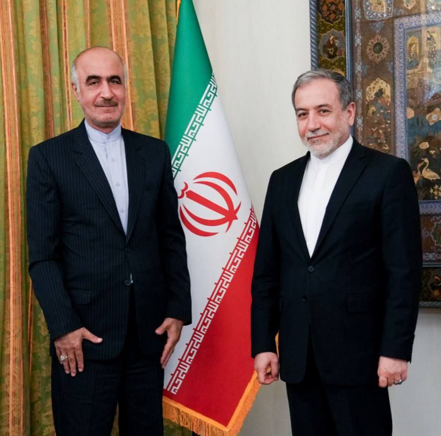 عکس/ دیدار سرکنسول جدید جمهوری اسلامی ایران در آستاراخان با وزیر امور خارجه