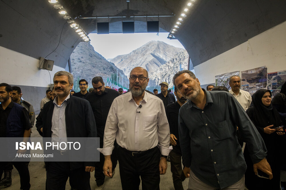 بازدید از فاز ۲ آزاد راه تهران - شمال