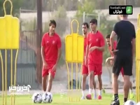 آخرین تمرین پرسپولیس پیش از شروع لیگ برتر و بازی با فجر سپاسی