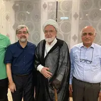 مشاوران میرحسین موسوی با کروبی دیدار کردند