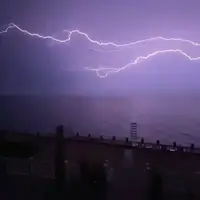 رعدوبرق ۱۶ کیلومتری در آسمان نیویورک!