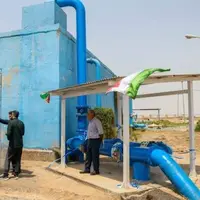 احداث مخزن ذخیره ۲ هزار مترمکعبی در سنگان دشتیاری
