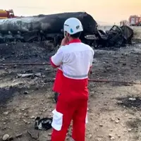 مرگ تلخ دو کارگر در حادثه هولناک تانکر سوخت؛ زنده زنده در آتش سوختند