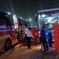 انتقال ۲۳ زائر جانباخته و مصدوم از عراق به مرز مهران