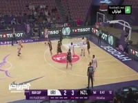 خلاصه بازی ایران 79-73 نیوزیلند