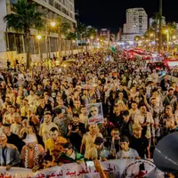 تظاهرات باشکوه مغربی‌ها در حمایت از غزه
