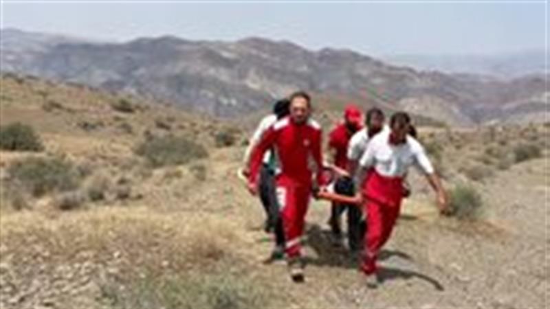 نجات کوهنورد زنجانی در ارتفاعات چفتان طارم