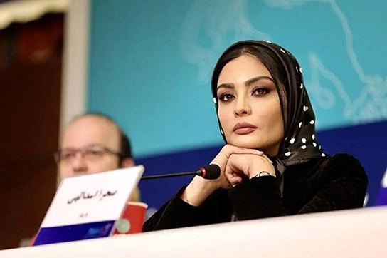 چهره ها/ استایل شیک صحرا اسداللهی در اکران یک فیلم