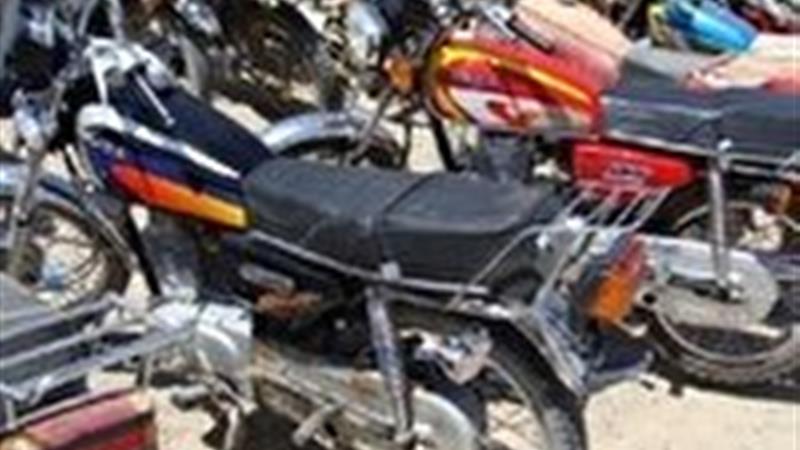 توقیف ۵۵۰ موتورسیکلت متخلف در بجنورد