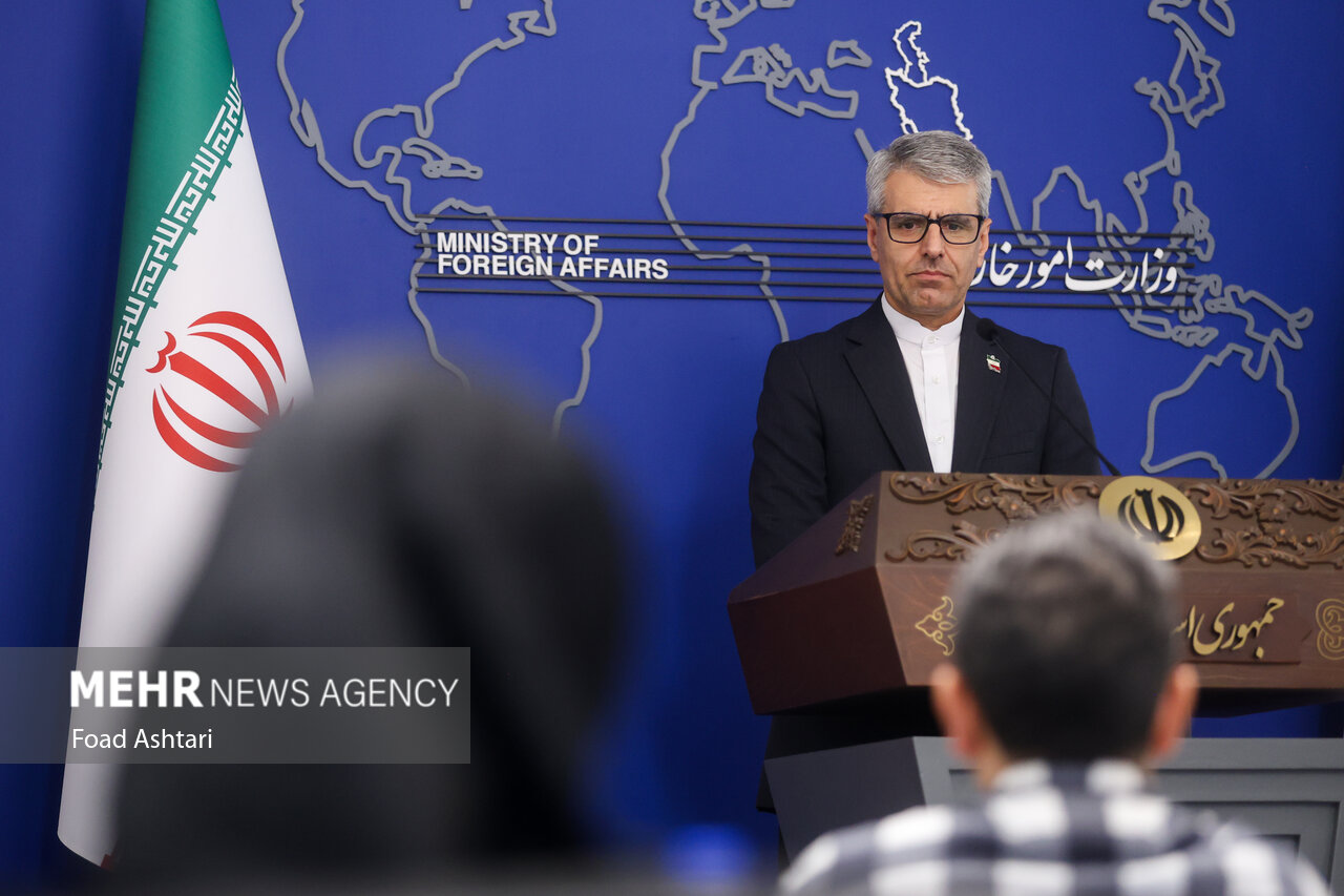 نشست خبری سخنگوی وزارت امور خارجه