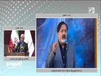آواز خوانی حسام الدین سراج در مراسم تشییع مرحوم فرشچیان 