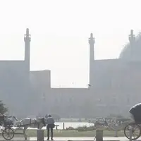 تنفس هوای آلوده در اصفهان و ۵ شهر مجاور 