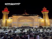 ‌سیاه‌پوش شدن حرم امیرالمومنین(ع) در آستانه رحلت پیامبر اعظم(ص)