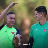 تمرین شادی گل لیورپول در پرسپولیس!