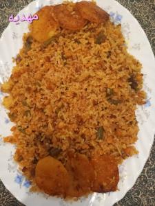 از شما/استانبولی. پلو ساده و خوشمزه😋🙋‍♀️