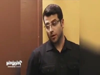 جوادی با زبون خوش و مهربانی بچه رو اورد بیرون