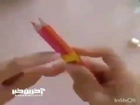 آموزش درست کردن این گلسر خوشگل و ساده